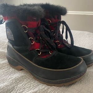 Sorel Women’s Buffalo Plaid Boots